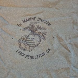 USMC 1ST MAR DIV TEE